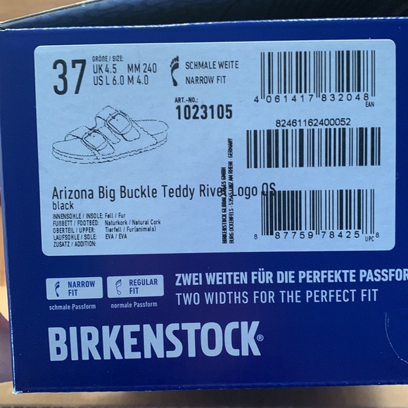 🆕Birkenstock Teddy Bear Arizona - Picture 4 of 5